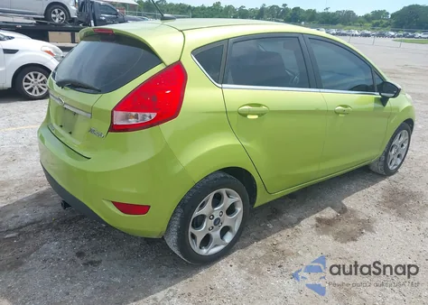2013 Ford Fiesta Titanium from USA, damaged, VIN 3FADP4FJ5DM118042